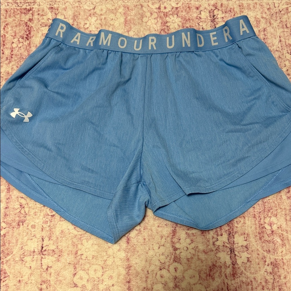 Under Armour Women's Athletic Blue Shorts